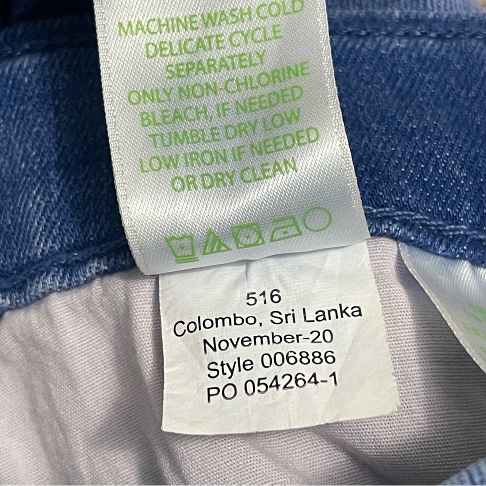 Lilly Pulitzer South Ocean High Rise Skinny Jeans Size 0 - Picture 9 of 14